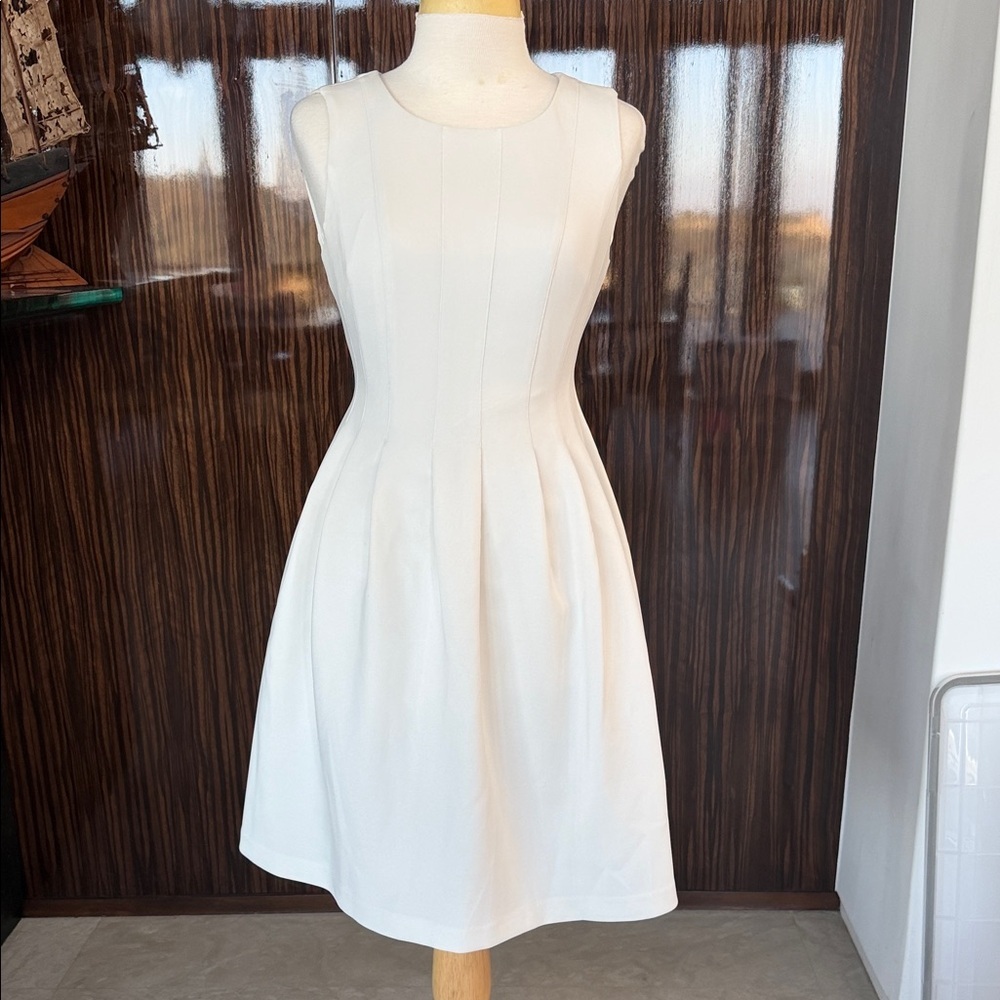 Calvin Klein White Midi Dress